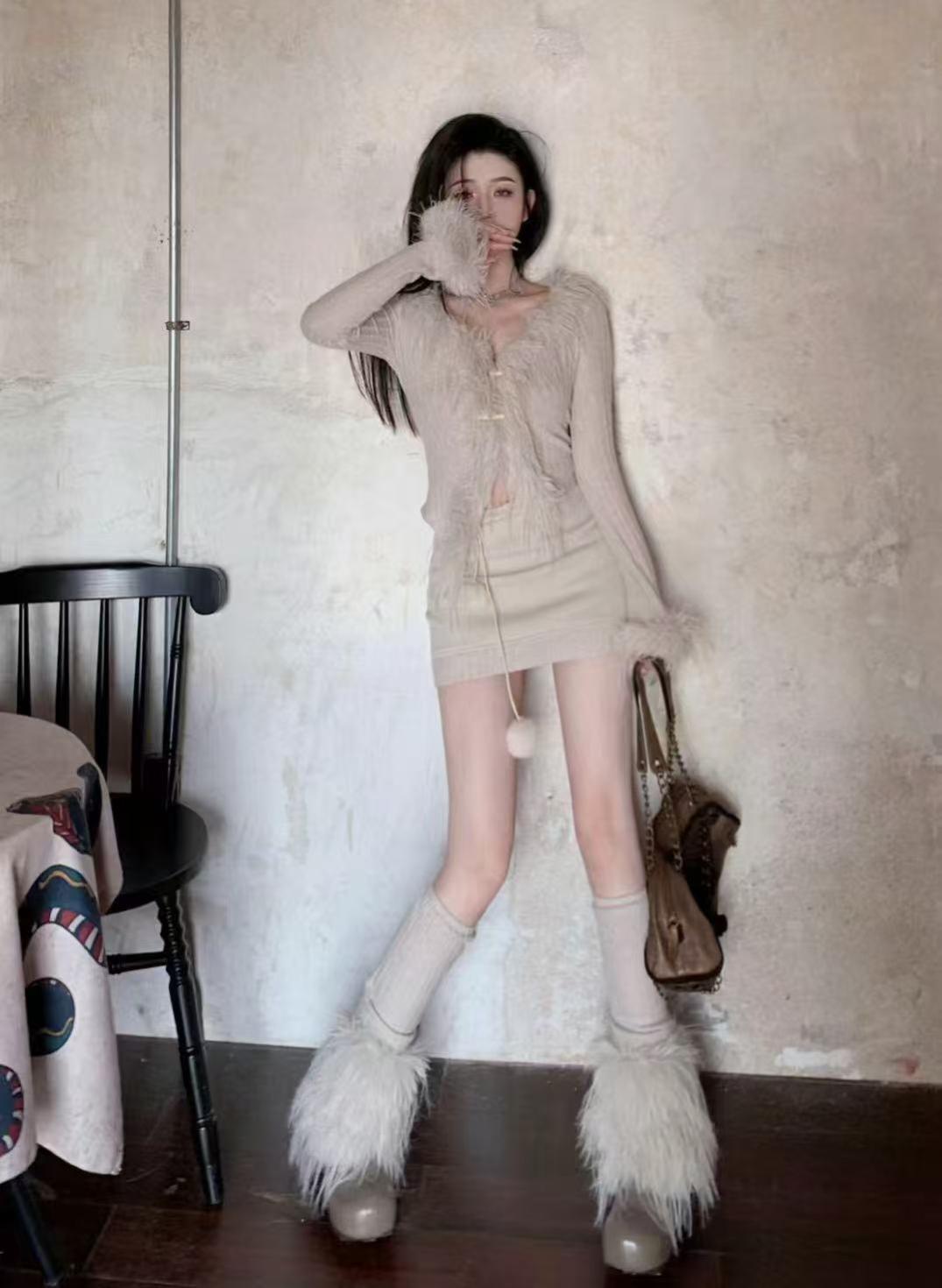 辣妹风冬日穿搭搭配术